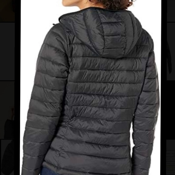 NEW Amazon Essentials Women's Plus size XXL Black Lightweight Puffer JACKET - Picture 6 of 13